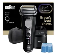 Braun Herrenrasierer Series 9 Pro+ 9660cc - Typ: Elektrorasierer - Rasierart: Nass und Trocken - Körperbereich: Gesicht - Reinigungsstation: Ja - Anwender: Herren