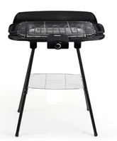 Tristar Elektrogrill Barbecue BQ-2830 - Betriebsart: Elektrisch - Tiefe: 35 cm - Breite: 56 cm - Detailfarbe: Schwarz - Anzahl Brenner: 1 × - Integriertes Thermometer: Nein