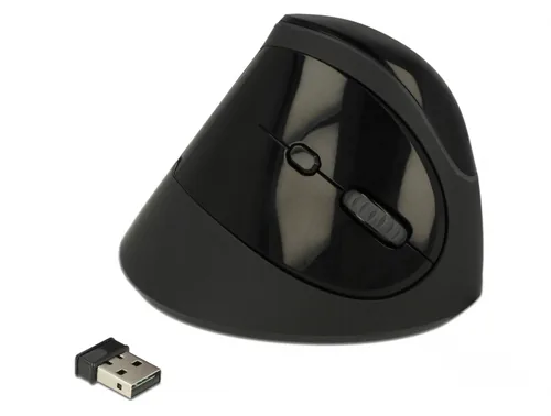 DeLOCK 12599 Maus Büro Rechts RF Wireless 1600 DPI