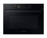 Samsung Einbaubackofen mit Mikrowelle NQ5B6753CAK/U3 Schwarz - Einbaunormen: EU 45 - Funktionen: Air-Fry - Garen - Heissluft - Mikrowelle - Ausstattung: Backblech - Gitterrost - WLAN-Verbindung - Breite: 45.6 cm - Höhe: 59.5 cm - Tiefe: 57 cm