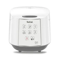 Tefal Reiskocher Easy Cook RK7321CH 5 l - Funktionen: Warmhalten - Kochen - Detailfarbe: Weiss - Leistung: 750 W - Warmhaltefunktion: Ja - Timerfunktion: Nein - Volumen: 5 l