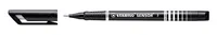 STABILO Fineliner SENSOR 189 Fein (F), Schwarz - Strichstärke: Fein (F) - Set: Nein - Verpackungseinheit: 1 Stück - Eigenschaft-Stift: Keine - Anwender: Schule - Büro - Erwachsene - Fasermaler & Fineliner Art: Fineliner