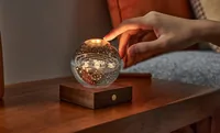Gingko LED Stimmungslicht Amber Sonnensystem Braun - Betriebsart: USB - Detailfarbe: Braun - Aussenanwendung: Nein - Lichtsensor (Dämmerung): Nein - EPREL-Nummer: 0