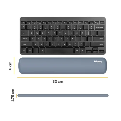 Fellowes Workplace Handgelenkauflage Breyta 320 mm Marineblau 1 Stück - Eingabegeräte: Tastatur