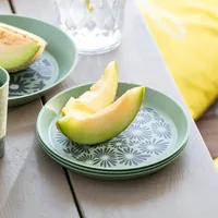 koziol 8178703 dining plate Appetizer plate Round Plastic Green 1 pc(s)