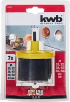 kwb Lochsäge 2563 Tiefe 40 / 7 Kränze - Zubehörtyp: Lochsäge - Set: Nein