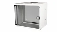 Equip 19"" Wandgehäuse Glastür ECO 540x400mm 9U grau