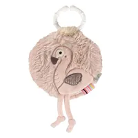 fehn Stoffbuch Flamingo - Material: Frottee - Plüsch - Alter ab: 0 Monate - Detailfarbe: Rose - Altersgruppe: Kleinkinder