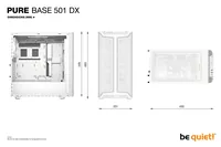 be quiet! Pure Base 501 DX White Midi Tower
