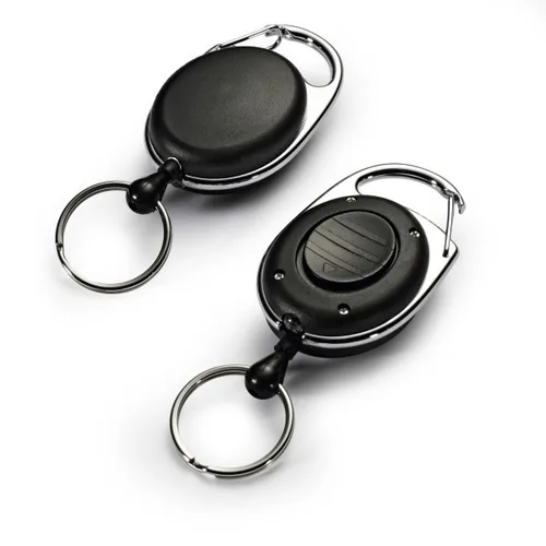 DURABLE Ausweishalter JOJO Style LED 819801 mit Ring schwarz