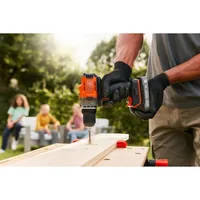 Black & Decker BCD382D1XK-QW drill Orange