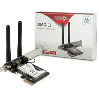 Inter-Tech Wi-Fi 5 PCIe Adapter DMG-33 3dBi Antenne 1300Mbps retail