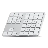 Satechi ST-XLABKS numeric keypad Universal Bluetooth Silver