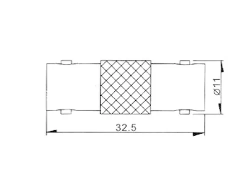 Velleman CBNC18 coaxial connector
