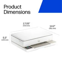 HP ENVY 6132e All-in-One Printer A jet d'encre thermique A4 4800 x 1200 DPI 10 ppm Wifi