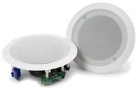 Power Dynamics Deckenlautsprecher CSBT60 Set - Bestückung: 1x 5.25 - Eigenschaften: Bluetooth Audio Streaming - Fernbedienbar - Bauweise: Einbaulautsprecher - Gehäusematerial: Kunststoff - Lautsprecher Kategorie: Aktiv - Passiv