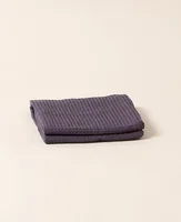 Esmée Handtuch 50 x 70 cm, Dunkelblau - Eigenschaften: Keine Eigenschaft - Zertifikate: Keine Zertifizierung - Breite: 50 cm - Länge: 70 cm - Detailfarbe: Dunkelblau - Produkttyp: Handtuch