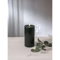 Star Trading LED-Kerze Flamme Flow, Grün - Betriebsart: Batteriebetrieb - Fernbedienung: Nein - Aussenanwendung: Nein - Höhe: 17.5 cm - Timerfunktion: Ja - Set: Nein