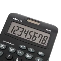 MAUL MJ 550 calcolatrice Tasca Calcolatrice con display Nero