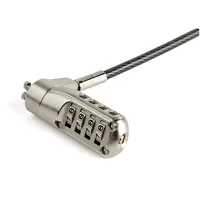 StarTech.com LTLOCKNANO Laptopschloss (2m Kabel, Nano lock, individuell wählbare Kombination, anti-theft)