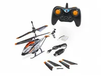 Revell Control Helikopter Interceptor, Anti-Crash RTR - Altersempfehlung ab: 8 Jahren - Detailfarbe: Mehrfarbig - Benötigt zur Fertigstellung: Batterien für Sender - USB Netzteil - Kapazität Wattstunden: 1.11 Wh - Modelltyp: Helikopter