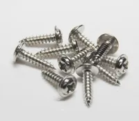 EP Linsenflanschkopfschrauben PWA3×10 mm - Schraubenkopf: Linsenflanschkopf - Schraubenkopfantrieb: Phillips - Gewindetyp: Selbstschneidend - Produkttyp: Schrauben