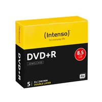 DVDR Intenso 8,5GB 5pcs JewelCase DOUBLE LAYER