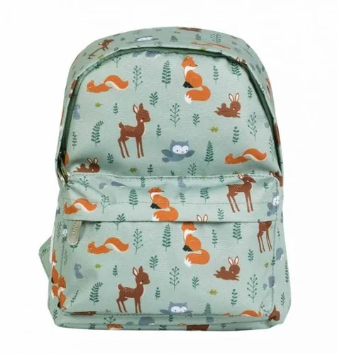 A Little Lovely Company BPFFSA62 backpack Rucksack Green Polyester