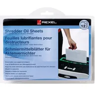 Rexel Ölpapier für Aktenvernichter A5, 20 Stück - Packungsgrösse: 20 Stück - Verpackungseinheit: 20 Stück - Zubehörtyp: Ölpapier