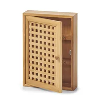 Zeller Present Schlüsselkasten Bamboo Braun - Produkttyp: Schlüsselschrank - Widerstandsfähigkeit: Staubgeschützt - Detailfarbe: Braun