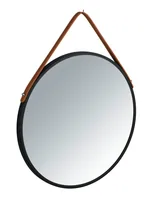 WENKO 24424100 wall mirror Round Black