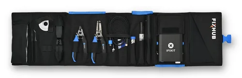 Fixhub Power Series Löt-Werkzeugset (schwarz/blau, 100 Watt, USB-C, Powerstation)