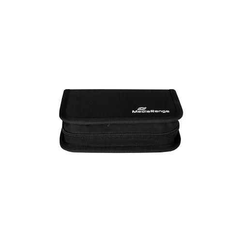 MediaRange Aufbewahrungstasche BOX98 6x USB / 3x SD Schwarz - Produkttyp: USB-Stick-Tasche - Medientyp: USB-Stick - SD-Karte - Nutzinhalt Gesamt: 9 Stück - Ausstattung: Reissverschluss - Verpackungseinheit: 1 Stück