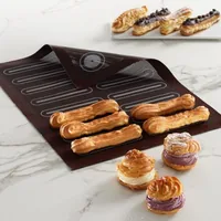 Lékué Backmatte mikroperforiert, Silikon, 40 x 30 cm - Backpapierart: Wiederverwendbar - Eigenschaften: Keine Eigenschaft - Zertifikate: Keine Zertifizierung - Verpackungseinheit: 1 Stück - Breite: 30 cm - Länge: 40 cm