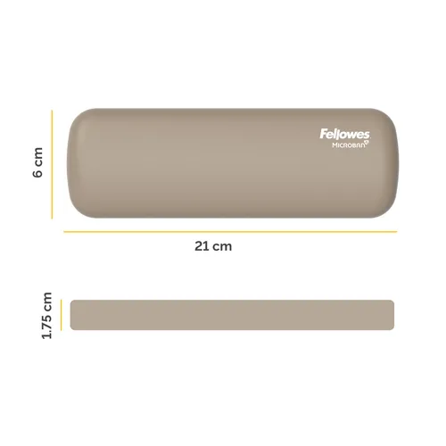 Fellowes Breyta poggiapolso Silicone Sabbia
