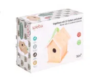 Spielba Holzspielwaren Vogelhaus zum Bemalen - Altersempfehlung ab: 5 Jahren - Detailfarbe: Mehrfarbig - Zertifikate: Keine Zertifizierung