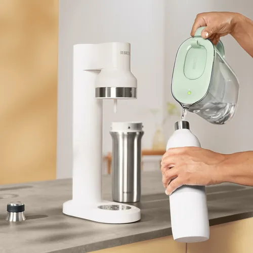 Brita sodaTRIO bottle (0.65 l; white)