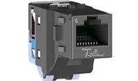 Feller Anschlussmodul EASYNET S-One RJ45 Cat.6/u - Modultyp: Anschlussmodul - Anschluss Front: Buchse RJ-45 - Anschluss Rück: Klemmen - Medientyp: Netzwerk - Schirmung: Nein - Verpackungseinheit: 1 Stück