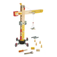Janod Grosser Kran - Altersempfehlung ab: 3 Jahren - Material: Holz