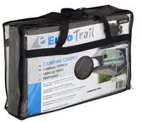 Eurotrail Zeltteppich Camptex 300 cm x 500 cm - Produkttyp: Zeltteppich - Material: Polyethylen (PE) - Farbe: Anthrazit - Sportart: Camping