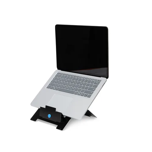 RISER FLEXIBLE LAPTOP STAND ADJUSTABLE BLACK