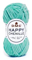 DMC Wolle Happy Chenille Türkis, 38 m - Packungsgrösse: 1 Stück - Waschbar bei: 40 °C - Länge: 38 m - Detailfarbe: Türkis - Material: Polyester - Nadelstärke: 3 mm