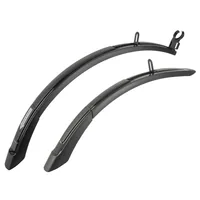 M-Wave Schutzblech Mud Max F+R ADJ S Schwarz - Einsatzbereich: Mountainbike - Rennrad - Minimale Reifengrösse: 20  - Maximale Reifengrösse: 24  - Material: Kunststoff - Nachhaltigkeit: Nicht angegeben - Sportart: Velo