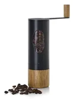 AdHoc Kaffeemühle Mrs. Bean Braun/Schwarz - Detailfarbe: Braun - Schwarz - Ausstattung: Mahlfunktion - Mahlwerk: Manuelles Mahlwerk - Fassungsvermögen: 48 g