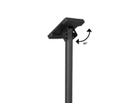 Multibrackets Deckenhalterung MBC1U Professional - Detailfarbe: Schwarz - Eigenschaften: 2-Sektionen - Deckenmontage - Modular erweiterbar - Neigbar - Maximale Bildschirmgrösse: 75 - Maximale Tragkraft: 50 kg