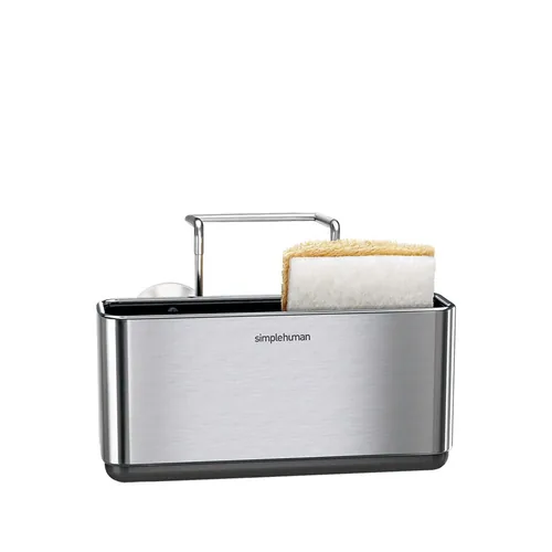 simplehuman Spülbeckencaddy, schmal, gebu¨rsteter Edelstahl