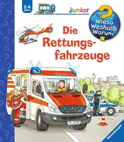 Ravensburger Kinder-Sachbuch WWW Rettungsfahrzeuge - Sprache: Deutsch - Altersempfehlung ab: 2 Jahren - Einband: Hardcover - Anzahl Seiten: 16 - Thema: Entdecken und Wissen - Altersgruppe: Kleinkinder