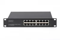DIGITUS 10"" Switch 16-Port Gigabit Ethernet Unmanaged
