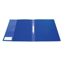 HERMA Schnellhefter PP Blau - Typ: Schnellhefter - Ausstattung: Namenschild - Detailfarbe: Blau - Material: Polypropylen (PP)