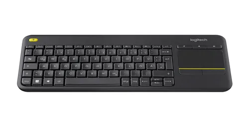 Logitech K400 Plus wireless Touch black QWERTZ DE